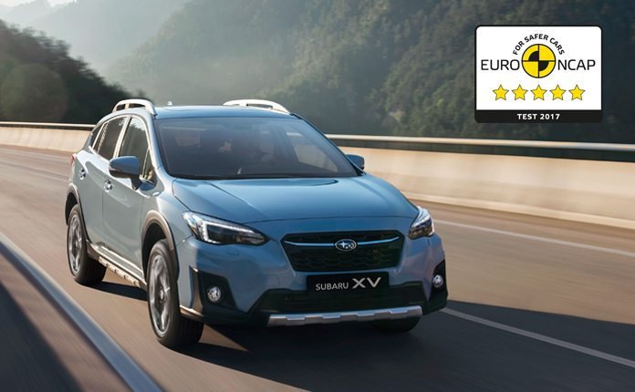 Nuova Subaru XV si aggiudica 5 Stelle Euro NCAP